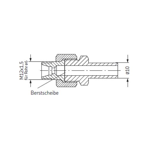 SKF Sicherungshalter PPU-SH für Berstscheiben