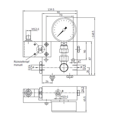 SKF Überdruckschalter PPU-UES-V57