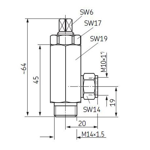 SKF-Absperrventil