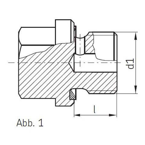 SKF-Entlüftungsschraube Außensechskant