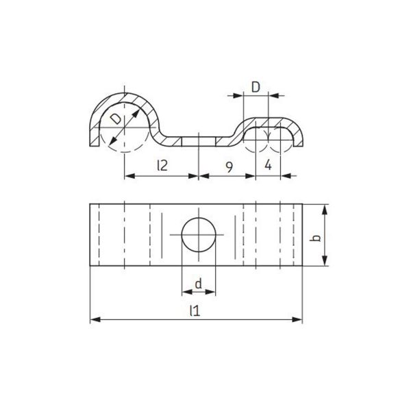 SKF Befestigungsschelle 608-003