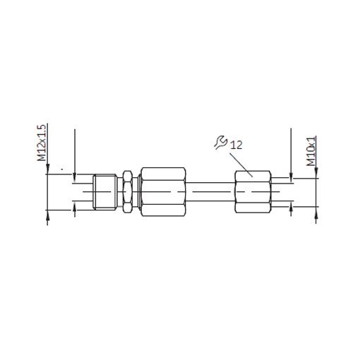 SKF Reduzierverschraubung 441-006-347