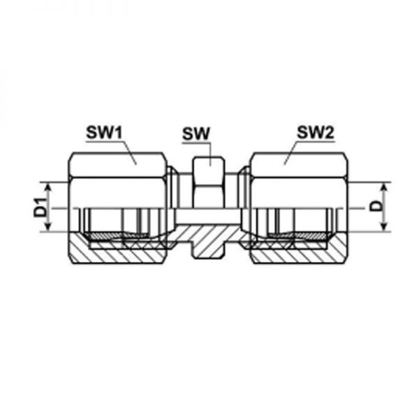 Verschraubungen Verbinder Stahl